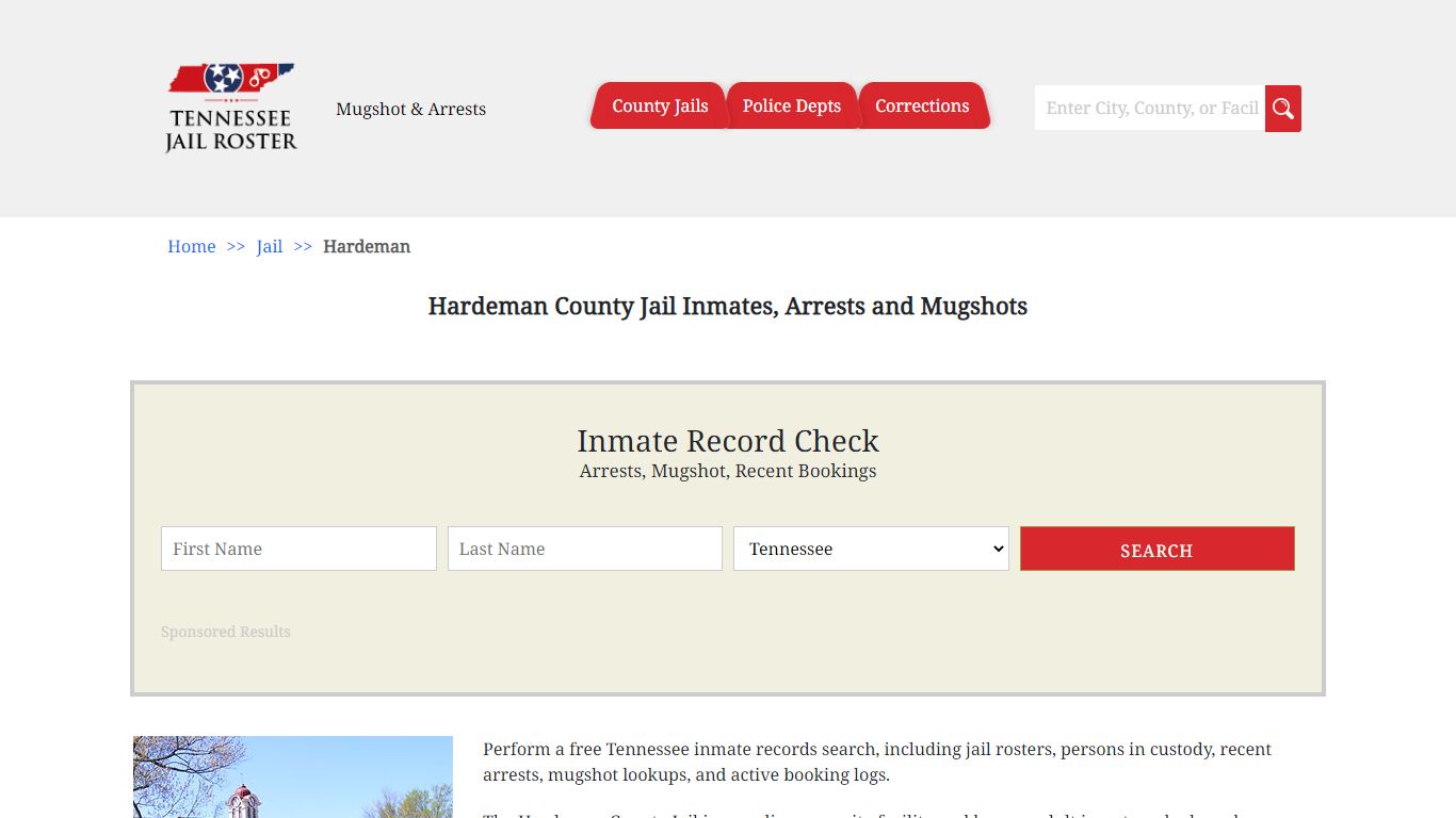 Hardeman County Jail Inmates, Arrests and Mugshots